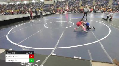 70 lbs Round Of 16 - Hunter Gaston, North Fork Miners vs Tayson Manly, Other Team