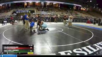 1A 285 lbs 3rd Place Match - Caleb Rodriguez, First Baptist (Naples) vs Matthew Jimenez, Somerset Academy