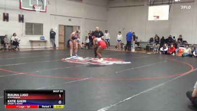 170 lbs Round 2 - Riauna Lugo, Huntingdon vs Katie Gakin, Emory & Henry