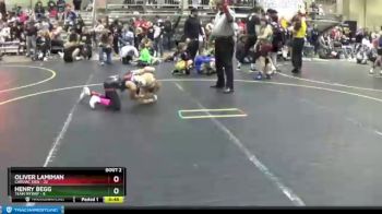 86 lbs Round 1 (4 Team) - Henry Begg, Team MYWAY vs Oliver Lamiman, Cardiac Kids