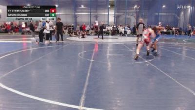 126 lbs Round Of 64 - Ty Strychalsky, Savage Wrestling Academy vs Gavin Chunko, Grit Mat Club