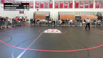 190 lbs 5th Place - Nathan Malandain, Shawsheen vs Mateus Dalton, Xaverian