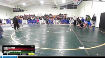 182 lbs Champ. Round 2 - Jefferson Morales, Westmont vs Alex Linares, Madera