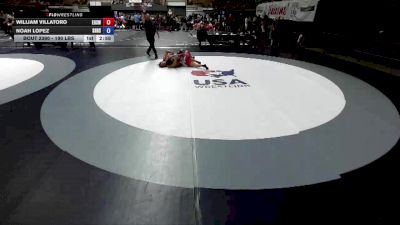 285 lbs Cons. Round 2 - William Villatoro, Edison High School Wrestling vs Noah Lopez, South Hills High School Wrestling