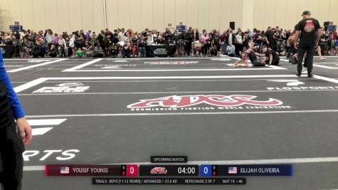 Yousif Younis vs ELIJAH OLIVEIRA 2025 ADCC Orlando Open/Youth Trials