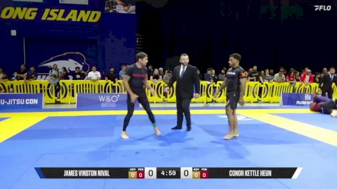 James Vinston Nival vs Conor Kettle Heun 2025 Pan IBJJF Jiu-Jitsu No-Gi Championship