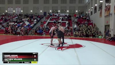 285 lbs Round 2 (16 Team) - Daniel Hogan, Hewitt-Trussville vs Matthew Williams, Jasper