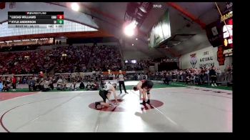 4A 175 lbs Champ. Round 1 - Lucas Williams, Kimberly vs Kyle Anderson, Snake River