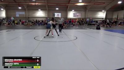 125 lbs Cons. Round 2 - Brianna Grambo, Teays Valley vs Nneoma Niffa, Northmont
