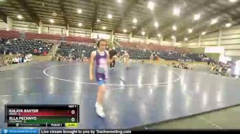 70 lbs Cross Bracket (8 Team) - Maci May, IDAHO vs Charlotte Zimmerer, Colorado