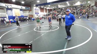 190 lbs Cons. Round 1 - Jonathan Velasquez, Eisenhower vs Nate Kim, Beckman