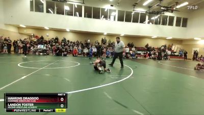 62 lbs Quarterfinal - Hawkins Draggoo, Cashmere Wrestling Club vs Landon Foster, Ascend Wrestling Academy