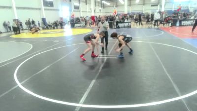 116 lbs Consolation - Reese Crosby, Redskins WC vs Daniel McDaniel, Chain Gang