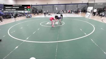 145 lbs Semifinal - Serenity Shearer, Lord Botetourt vs Tatiana Denig, Tallwood