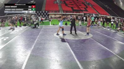 130-135 lbs Cons. Sub-semis - Leeah Wright, Oklahoma vs Kerina Naki-Kahoalii, Hawaii