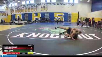 195 lbs Round 1 (8 Team) - Matthew Rubio, Eagle Empire vs Eann Mesa, Team Osceola