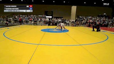 132 lbs Cons. Rd Of 16 - Jacob Kinzer, Husky Wrestling Club vs Easton Witters