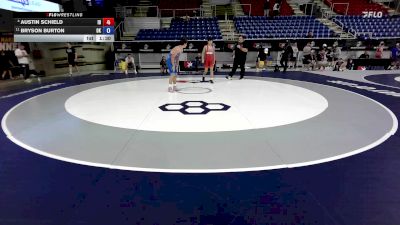 132 lbs Cons. Quarters - Austin Schield, ID vs Bryson Burton, OK