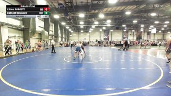 220 lbs Rr Rnd 1 - Julian Burgett, Indiana Outlaws Blue vs Connor Smalley, Team Shutt King Penguin