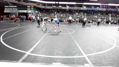 115 lbs Consolation - Nico Punshon, Windsor vs Braxton Tittle, Benton HS