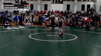 138 lbs Consi Of 16 #1 - Landon Berry, Silver Lake vs Thomas Swafford, Oliver Ames