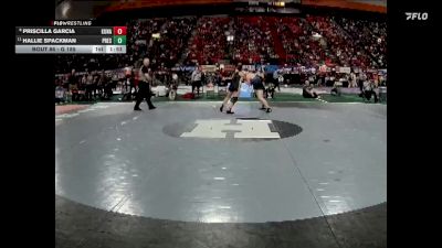 G 185 lbs Champ. Round 1 - Hallie Spackman, Preston vs Priscilla Garcia, Kuna