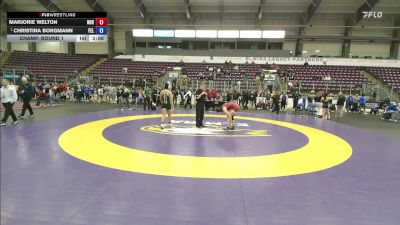 131 lbs Champ. Round 1 - Christina Borgmann, Felician vs Marjorie Welton, Norwich