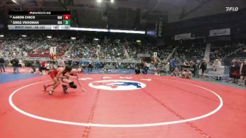 3A-120 lbs Champ. Round 1 - Greg Vrooman, Douglas vs Aaron Chico, Rawlins