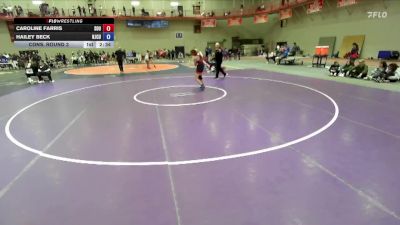 117 B Cons. Round 3 - Caroline Farris, Southern Oregon University vs Hailey Beck, New Jersey City University