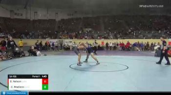 5A-195 lbs Quarterfinal - Coal Madison, Guthrie vs Brayden Nelson, Glenpool
