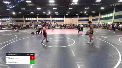 190 lbs Consi Of 32 #1 - Vincent Chavez, Silverback WC vs Elias Beniflah, N/a