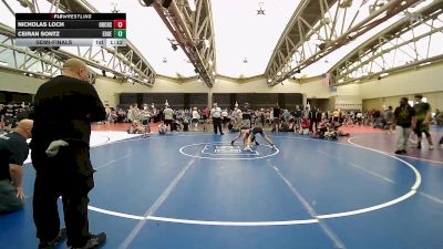 97 lbs Semifinal - Nicholas Loch, Orchard South MS vs Ceiran Sontz, Edge Wrestling