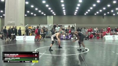 157 lbs Round 1 (16 Team) - Ryan Wheeler, Colorado Mesa vs Jamar Williams, West Liberty