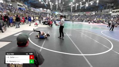 65 lbs Round Of 16 - Emery Zeller, Colorado Generals vs Easton Romero, Monte Vista