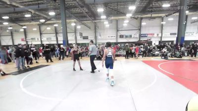 130 lbs Rr Rnd 3 - Ivan Rodriguez Jr, Hotshots vs Josiah Thompson, Central Coast Most Wanted