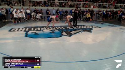 152 lbs Rr1 - Issac Chavarria, Soldotna Whalers Wrestling Club vs Cody VanSiegman, Mat-Su Matmen