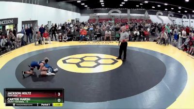 80 lbs 2nd Wrestleback (8 Team) - Carter Marsh, Legacy National vs Jackson Holtz, Team Ohio