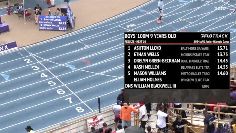 Youth Boys' 100m, Finals 11 - Age 9