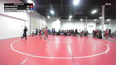 110 lbs Barry Ritter Jr., Oklahoma Blue vs Damian Kemble, Ohio Scarlet