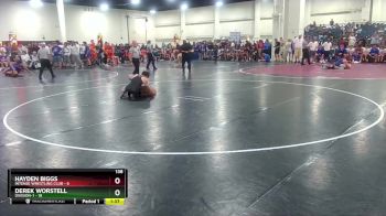 138 lbs Round 1 (6 Team) - Hayden Biggs, Intense Wrestling Club vs Derek Worstell, Division-1