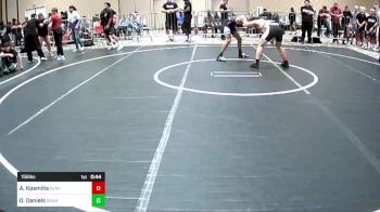 156 lbs Consolation - Alexandros Kosmitis, Servite HS vs David Daniels, Granite WC