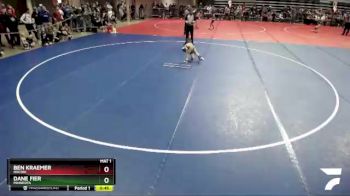 40 lbs Semifinal - Ben Kraemer, Rocori vs Dane Fier, Minneota