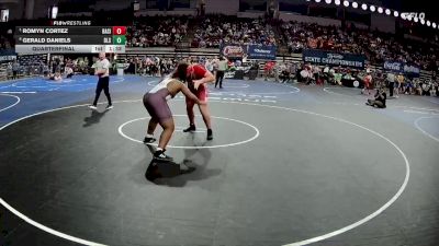 D 3 285 lbs Quarterfinal - Romyn Cortez, Basile vs Gerald Daniels, De La Salle