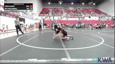 73 lbs Consolation - Christopher Gross, Redskins Wrestling Club vs Tracen Rhoden, Del City Little League Wrestling