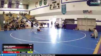 37-42 lbs Round 3 - Noah Moreno, Ruby Mountain vs Stetson Steele, Ruby Mountain