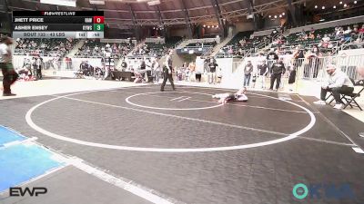 43 lbs Consi Of 8 #2 - Jhett Price, Raw Wrestling Club vs Asher Ensey, Kiefer Youth Wrestling Club