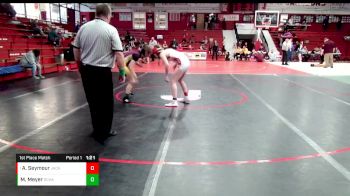 120 lbs 1st Place Match - Alexis Seymour, Jacksonville (H.S.) vs Madyson Meyer, Schaumburg (H.S.)