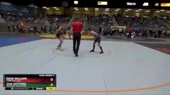 113 lbs Cons. Round 2 - Dean Williams, Canby Mat Club vs Izak Hutchins, Roseburg High School