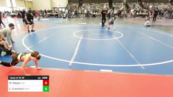 56-B lbs Consi Of 16 #2 - Wesley Rappo, Central Bucks K-8 vs Caleb Crawford, Power Half Wrestling Academy