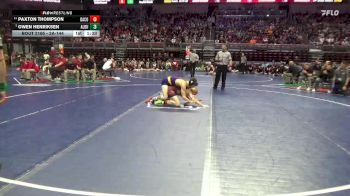 2A-144 lbs Champ. Round 2 - Owen Henriksen, Alburnett vs Paxton Thompson, Davis County